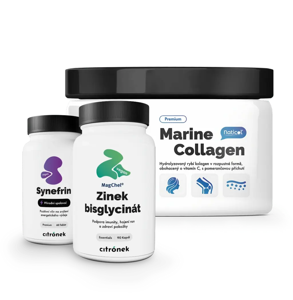 Beauty vitamíny pro ženy od Citronku | Kolagen, Zinek, Synefrin