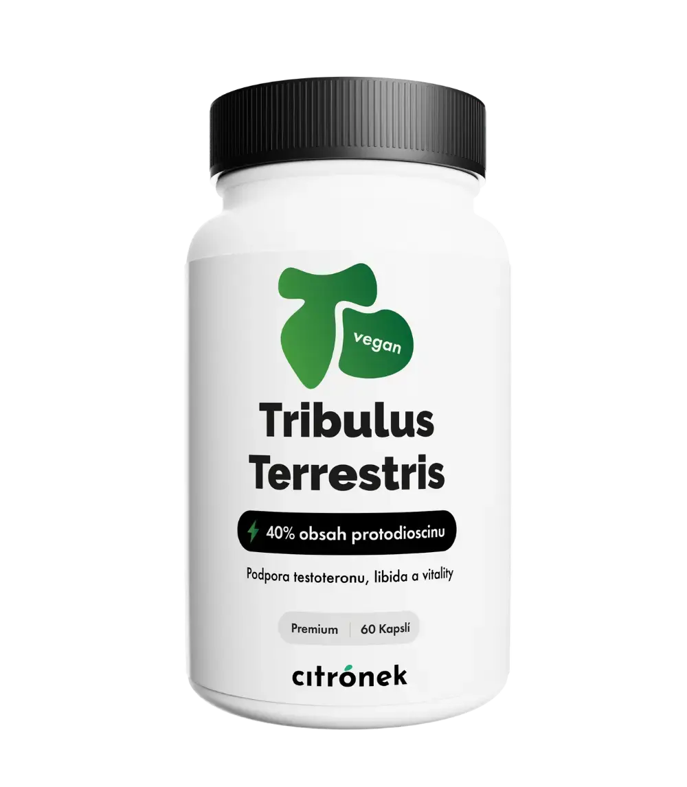 Tribulus – 60 veganských kapslí | 40% Protodioscin pro podporu libida a testosteronu
