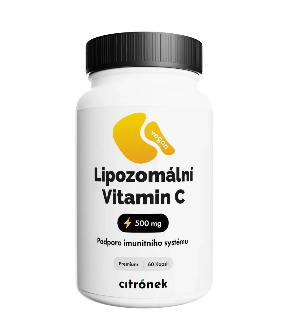 Lipozomální Vitamin C LIPOSOVIT® – 60 kapslí | 500 mg vitamínu C s vysokou vstřebatelností