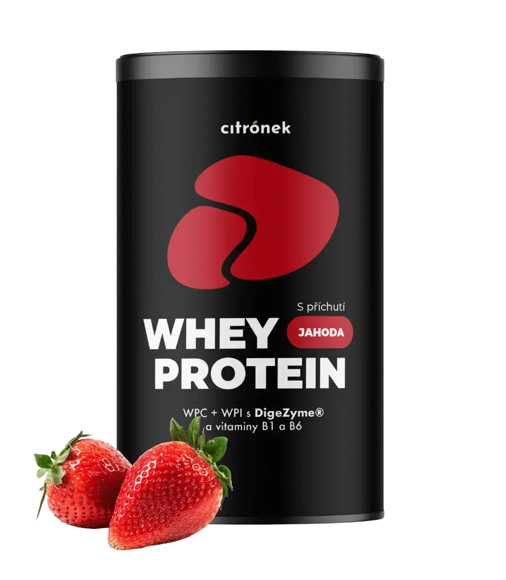 Citronek Whey Protein – Jahoda 450 g