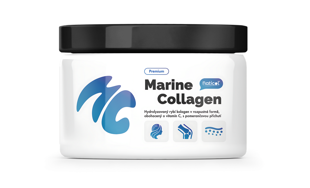 Mořský kolagen Naticol® – 30 dávek | Prášek s pomerančovou příchutí pro pleť, vlasy a klouby