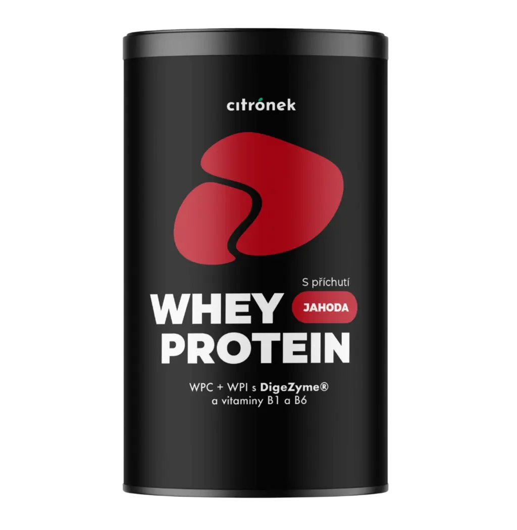 Citronek Whey Protein – Jahoda 450 g